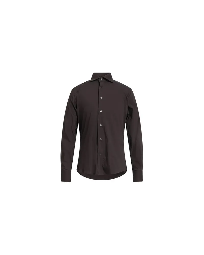 Brian Dales TOPS - Hemdenauf YOOX.COM Dunkelbraun