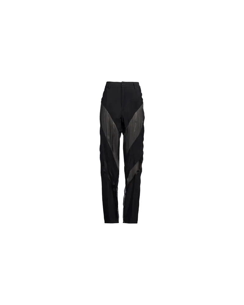 Thierry Mugler HOSEN & RÖCKE - Hosenauf YOOX.COM Schwarz