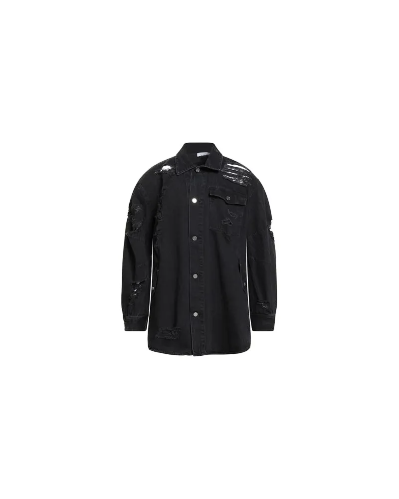 Helmut Lang JACKEN & MÄNTEL - Jeansjacken/Mäntelauf YOOX.COM Schwarz