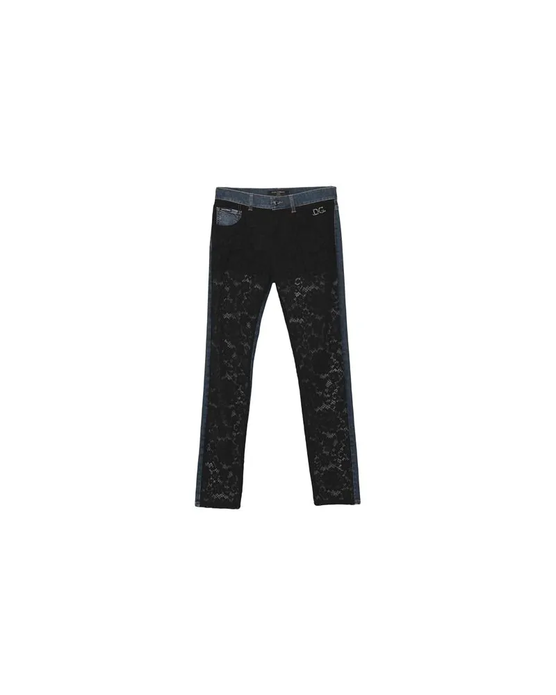Dolce & Gabbana HOSEN & RÖCKE - Jeanshosenauf YOOX.COM Blau