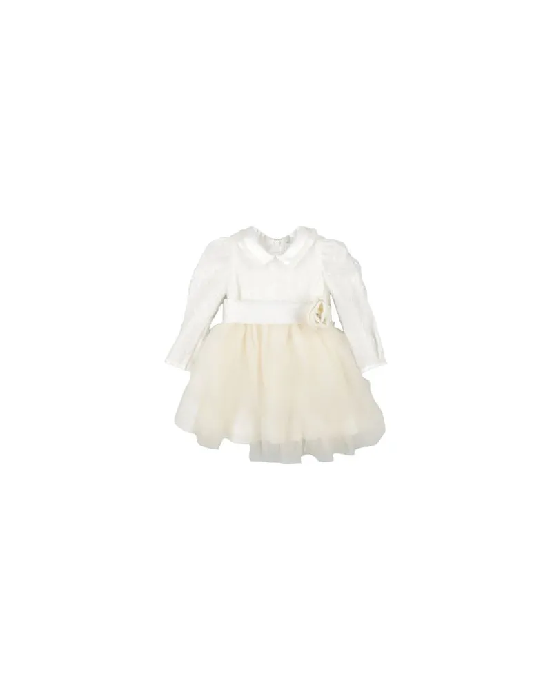 Monnalisa NEUGEBORENE - Babykleiderauf YOOX.COM Cremeweiß