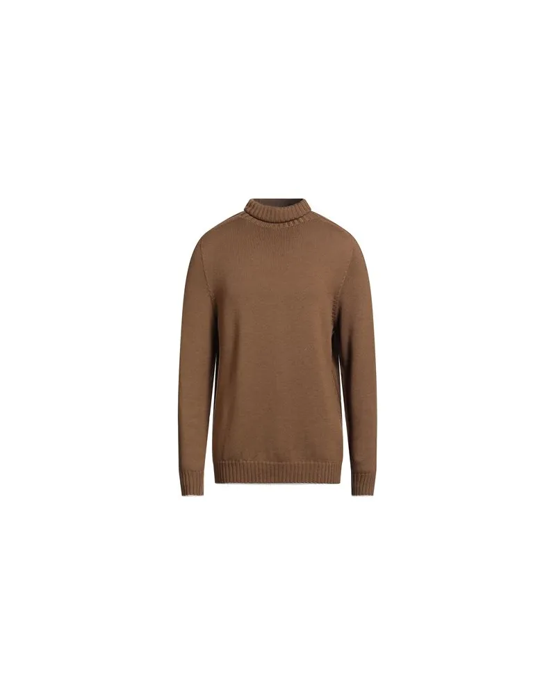 Dondup STRICKWAREN - Rollkragenpulloverauf YOOX.COM Braun