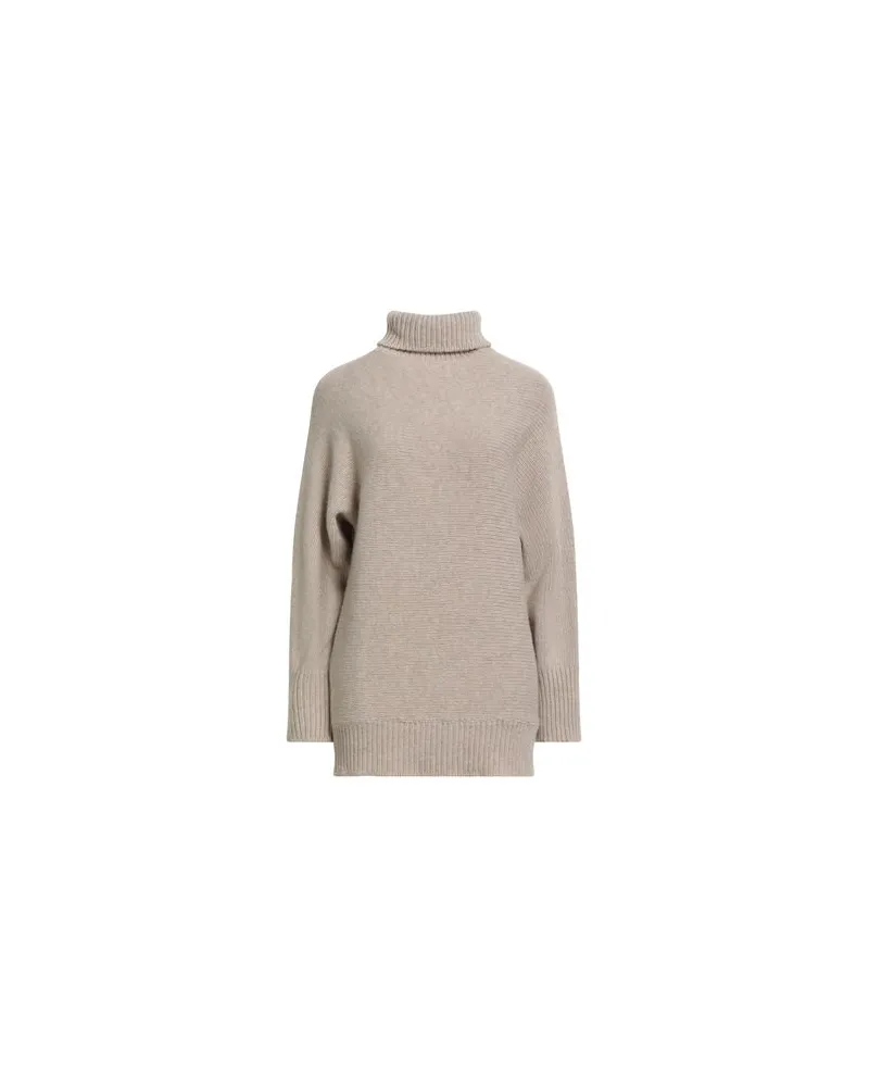 ALYSI STRICKWAREN - Rollkragenpulloverauf YOOX.COM Sand