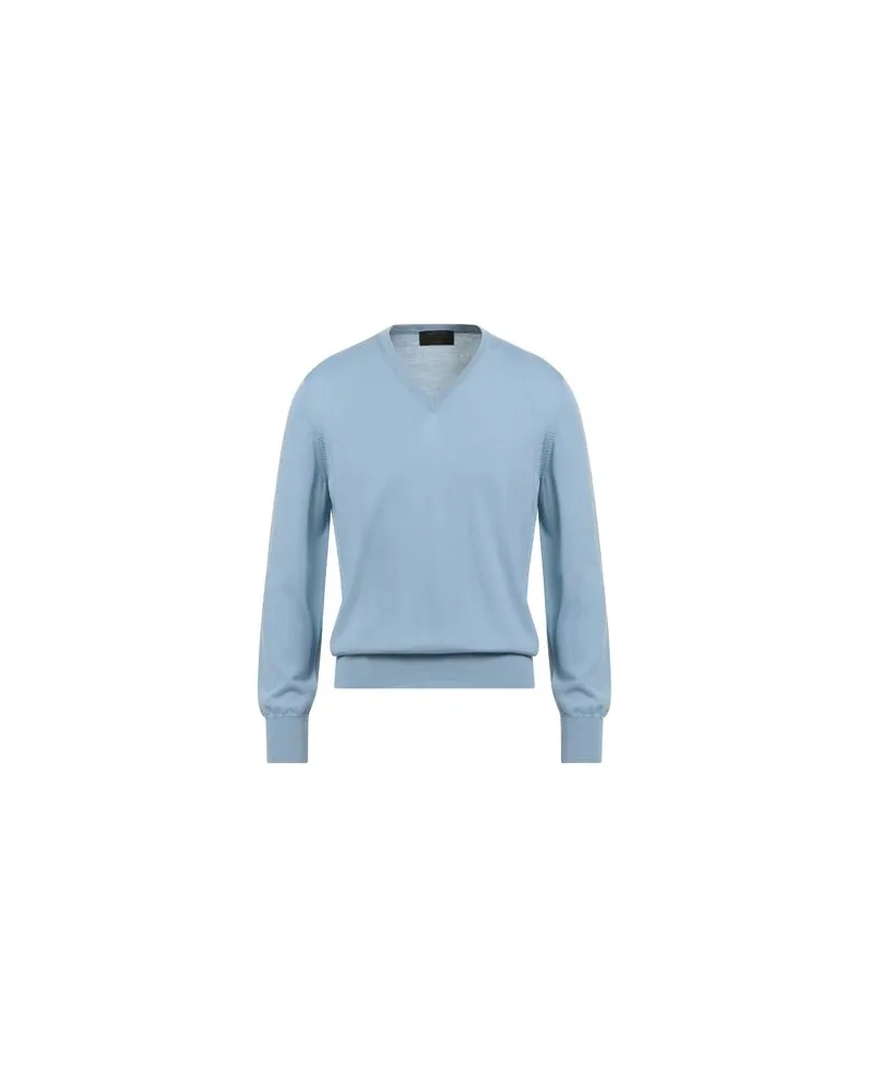 Gran Sasso LUXURY - STRICKWAREN - Pulloverauf YOOX.COM Hellblau