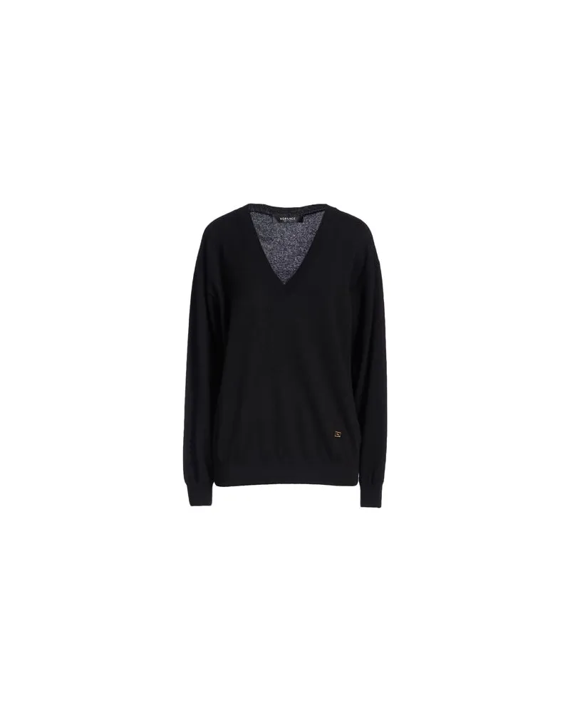 Versace STRICKWAREN - Pulloverauf YOOX.COM Schwarz