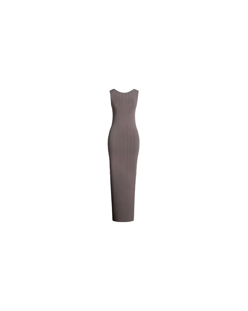ROTATE Birger Christensen KLEIDER - Maxi-Kleiderauf YOOX.COM Grau