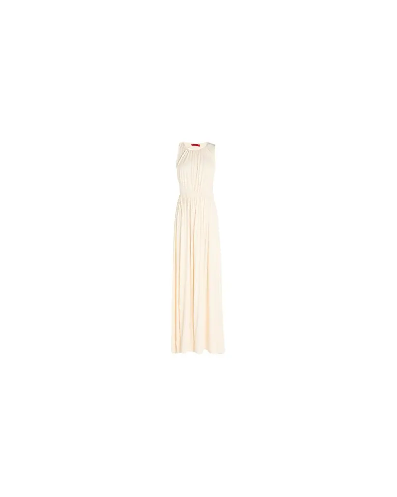 MAX&Co. KLEIDER - Maxi-Kleiderauf YOOX.COM Cremeweiß