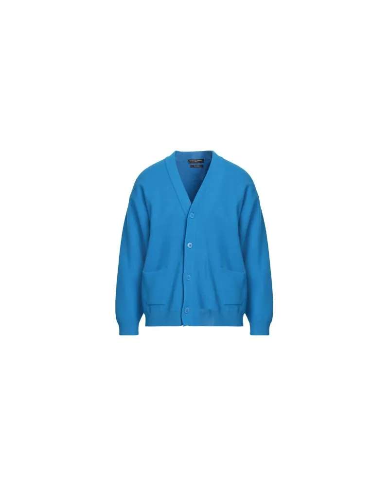 Daniele Fiesoli STRICKWAREN - Strickjackenauf YOOX.COM Azurblau