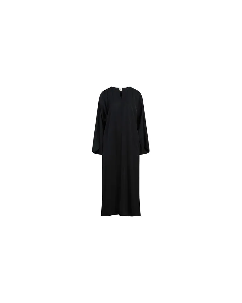 By Malene Birger KLEIDER - Midi-Kleiderauf YOOX.COM Braungrau