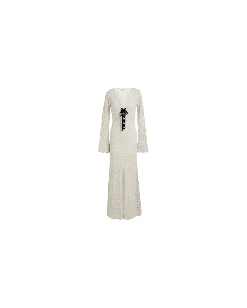 The Garment KLEIDER - Maxi-Kleiderauf YOOX.COM Hellgrau
