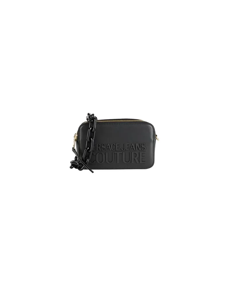 Versace Jeans TASCHEN - Umhängetascheauf YOOX.COM Schwarz