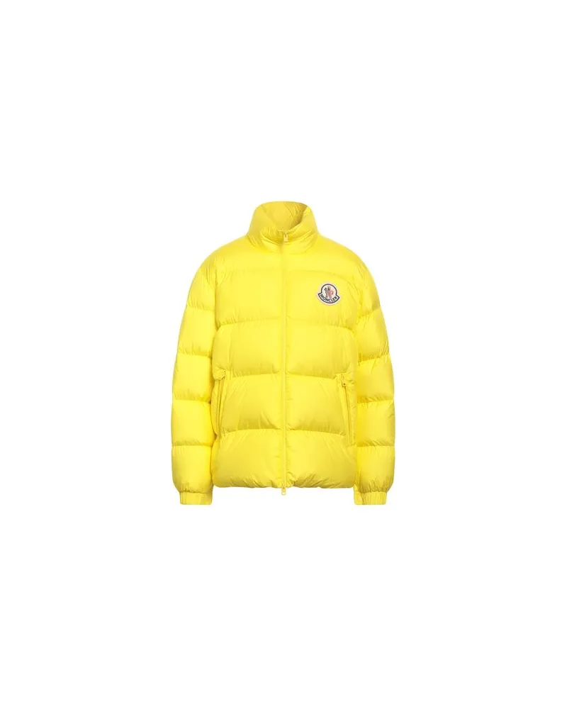 Moncler JACKEN & MÄNTEL - Pufferjacken & Daunenjackenauf YOOX.COM Gelb