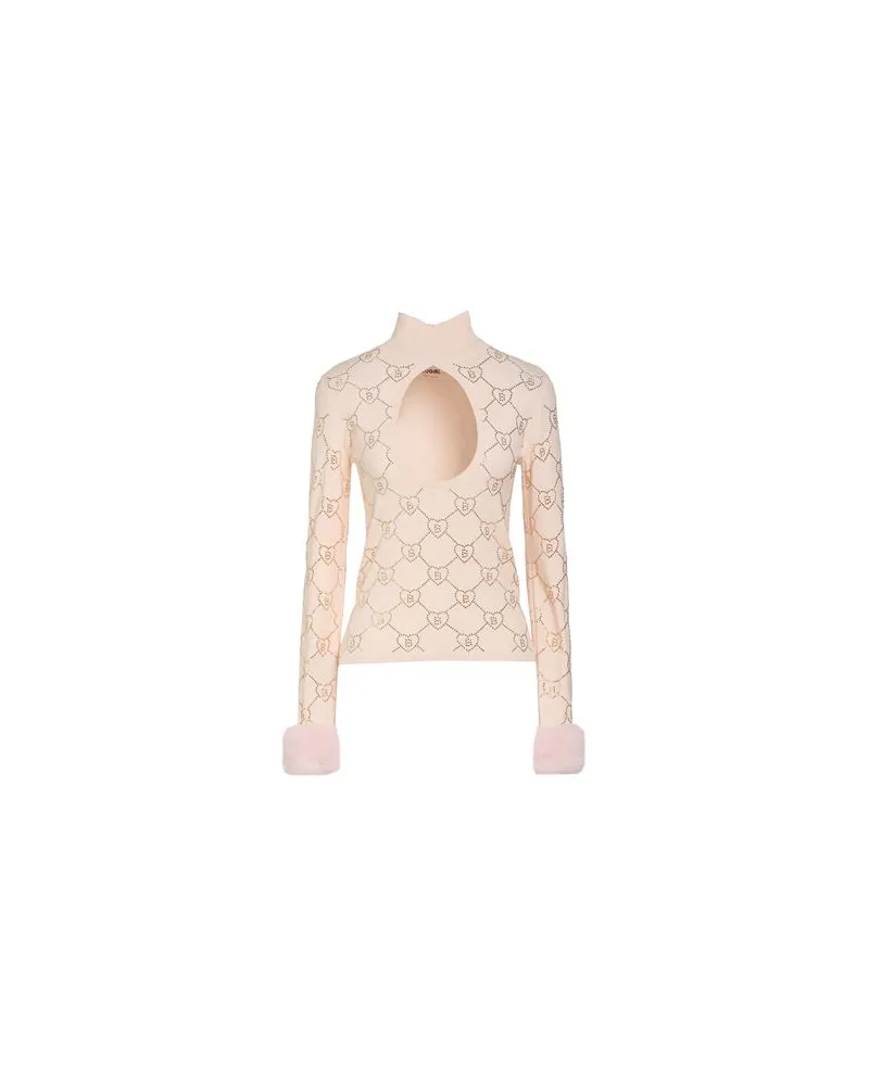 Blumarine STRICKWAREN - Rollkragenpulloverauf YOOX.COM Hellrosa