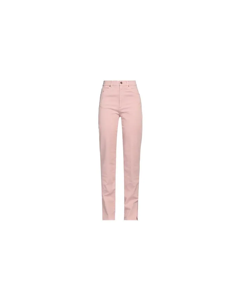 European Culture HOSEN & RÖCKE - Jeanshosenauf YOOX.COM Rosa