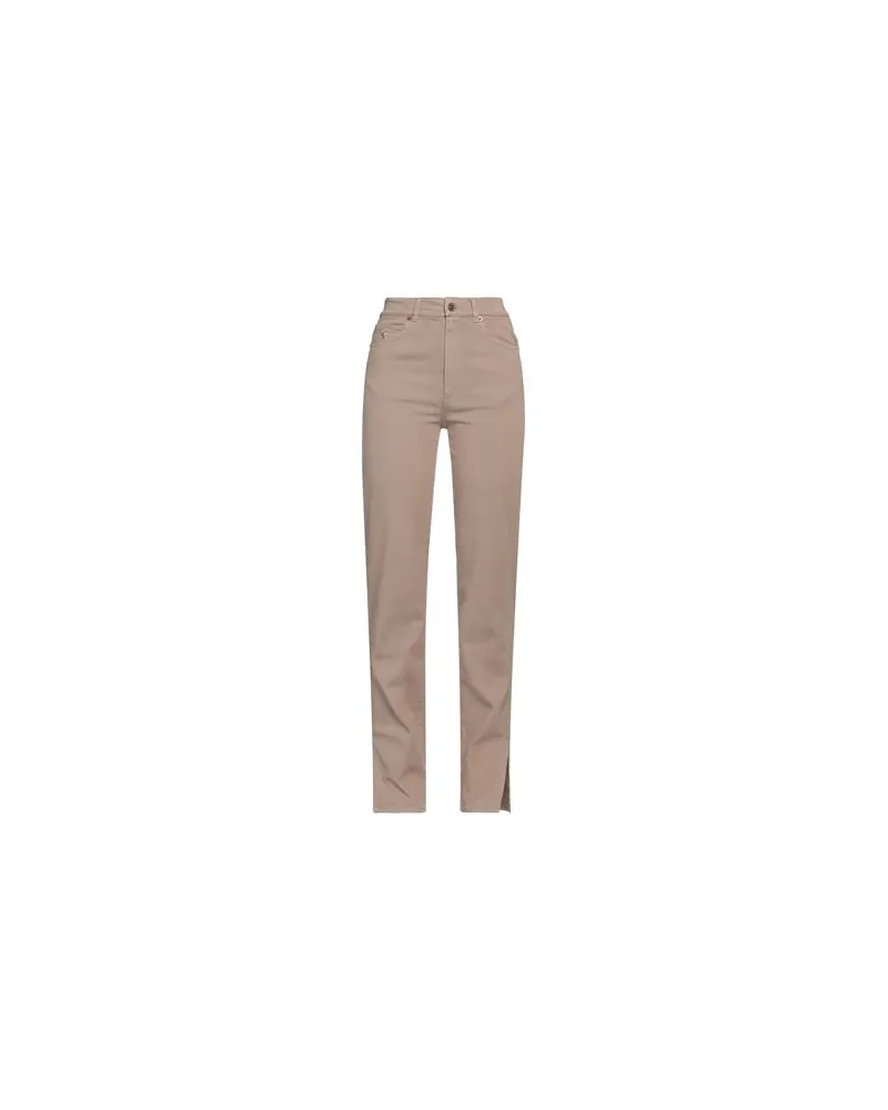 European Culture HOSEN & RÖCKE - Jeanshosenauf YOOX.COM Khaki