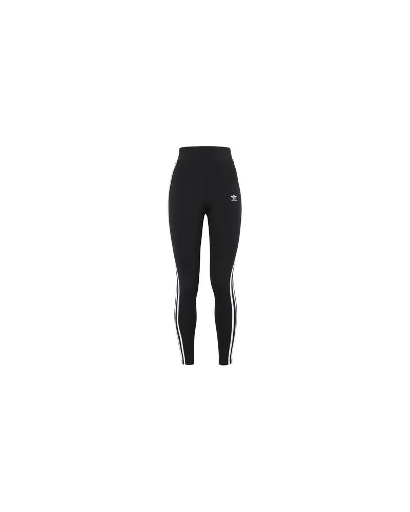 adidas 3 STR TIGHT   - HOSEN & RÖCKE - Leggingsauf YOOX.COM Schwarz
