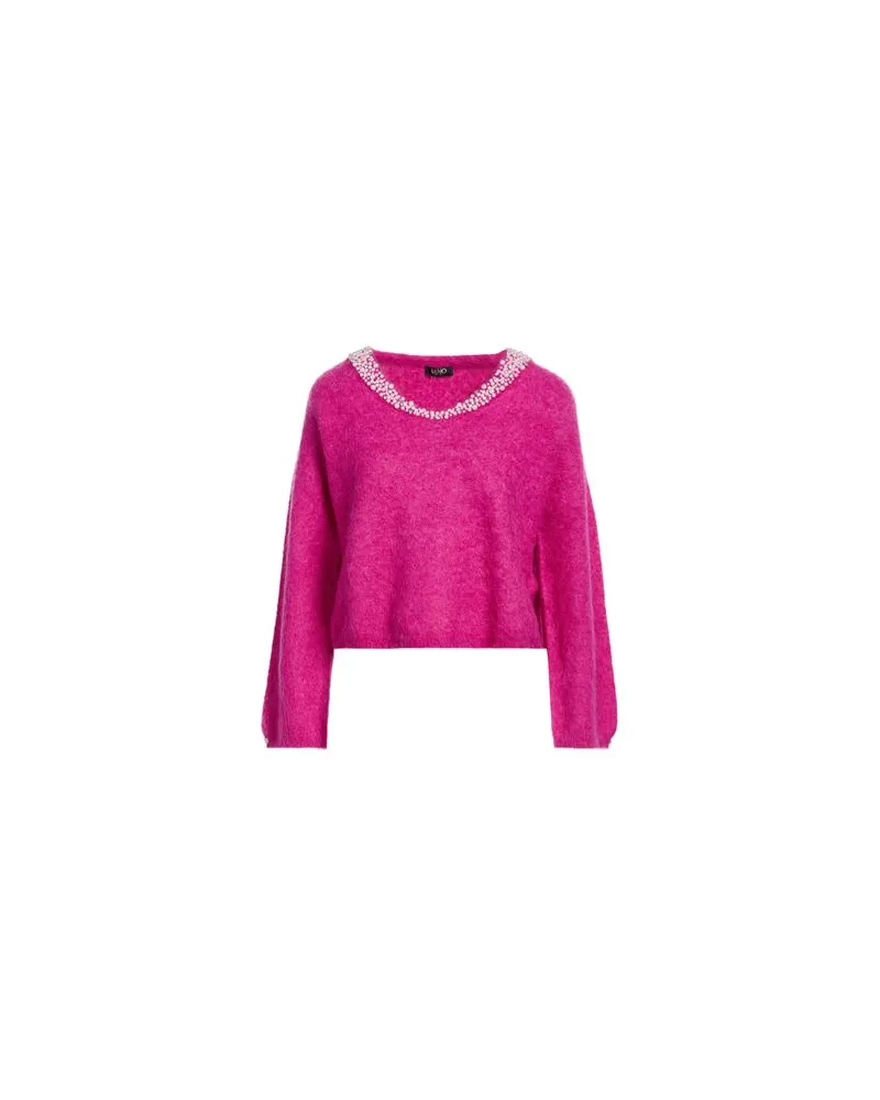 Liu Jo STRICKWAREN - Pulloverauf YOOX.COM Fuchsia