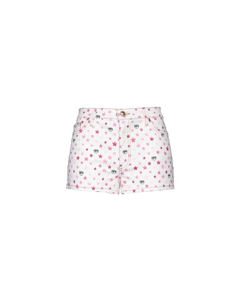 Chiara Ferragni HOSEN & RÖCKE - Jeansshortsauf YOOX.COM Weiß