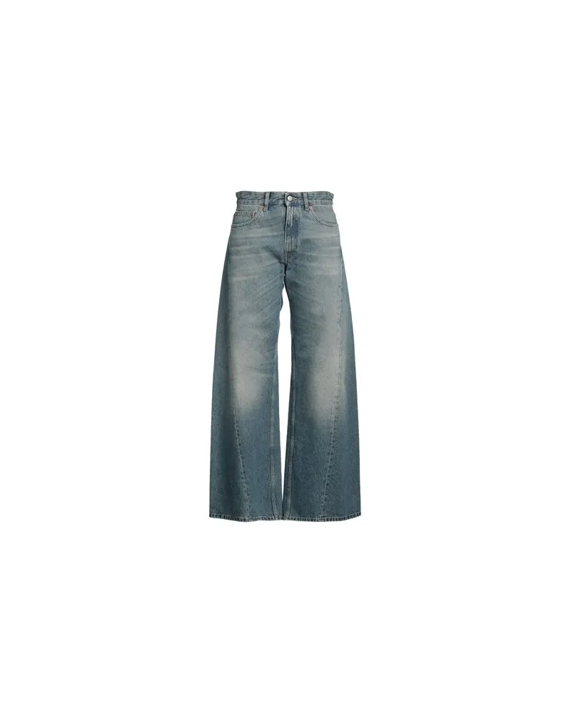 Maison Margiela HOSEN & RÖCKE - Jeanshosenauf YOOX.COM Blau