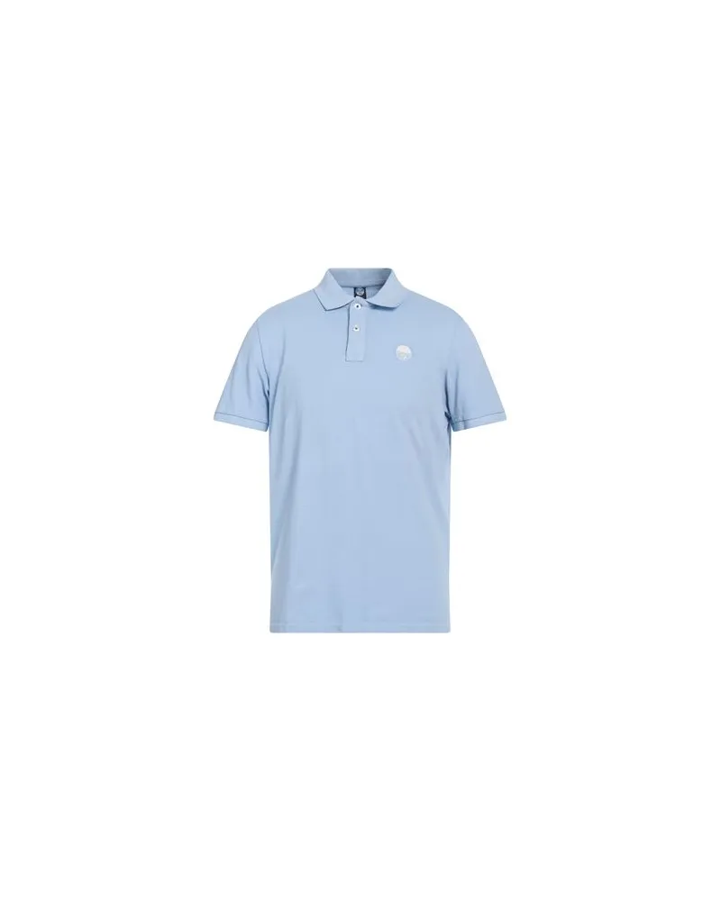 North Sails TOPS - Poloshirtsauf YOOX.COM Hellblau