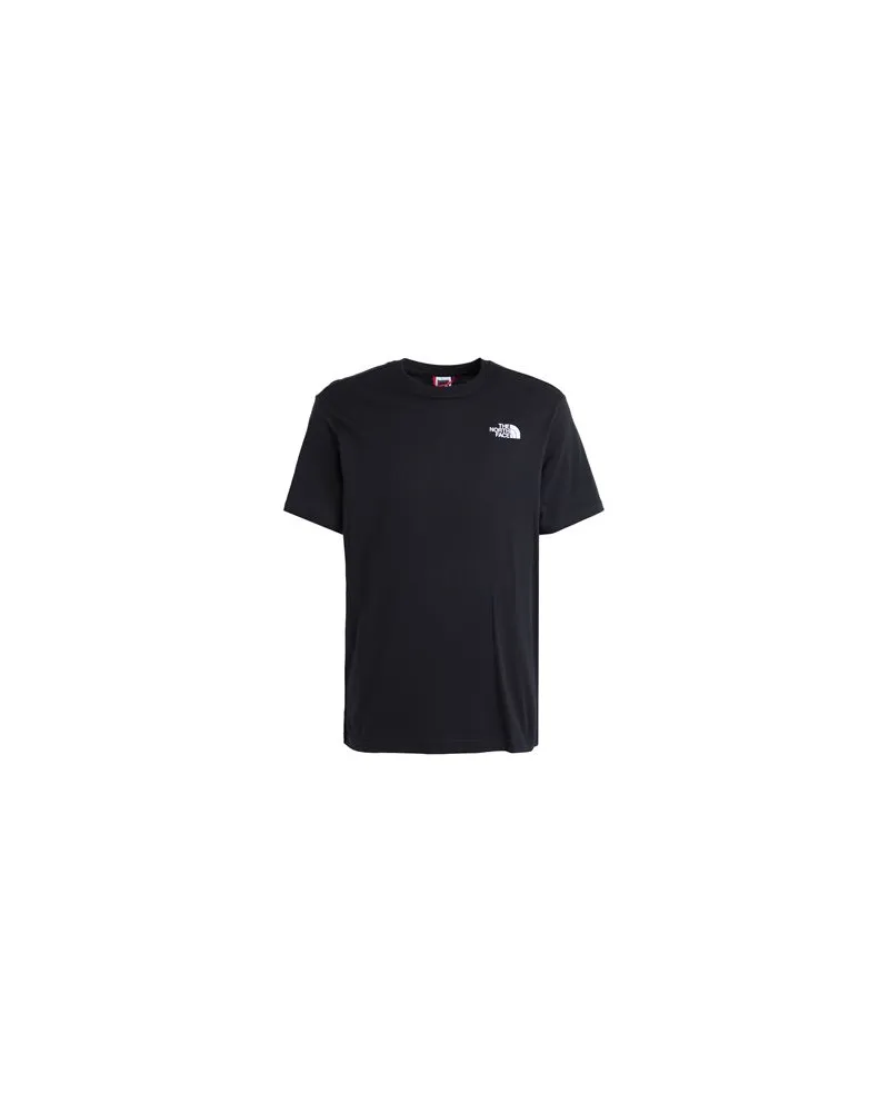 The North Face M S REDBOX TEE  - EU   - TOPS - T-shirtsauf YOOX.COM Schwarz