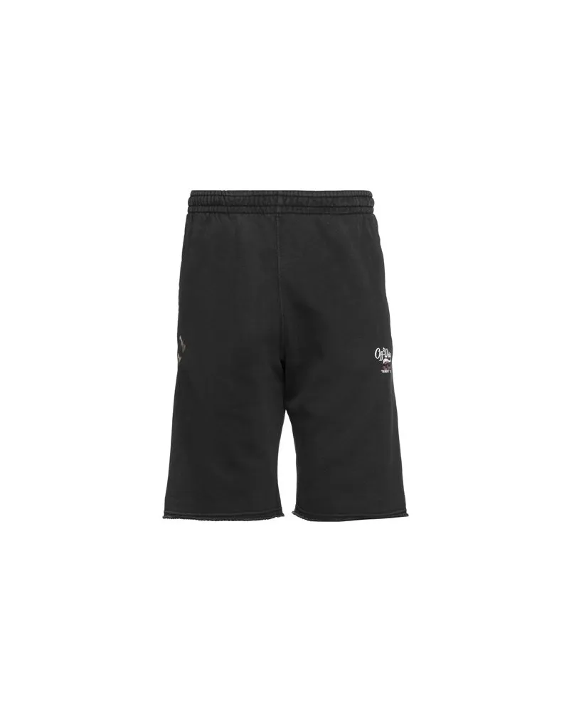 OFF-WHITE HOSEN & RÖCKE - Shorts & Bermudashortsauf YOOX.COM Schwarz