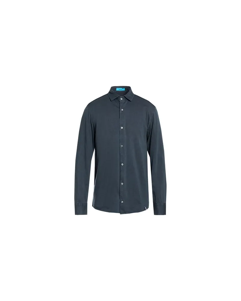 Drumohr  TOPS - Hemdenauf YOOX.COM Taubenblau