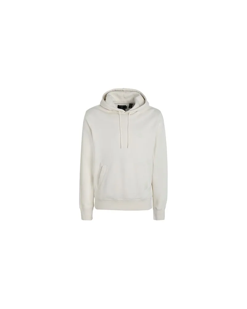 Dockers POPOVER HOODIE  - TOPS - Sweatshirtsauf YOOX.COM Elfenbein