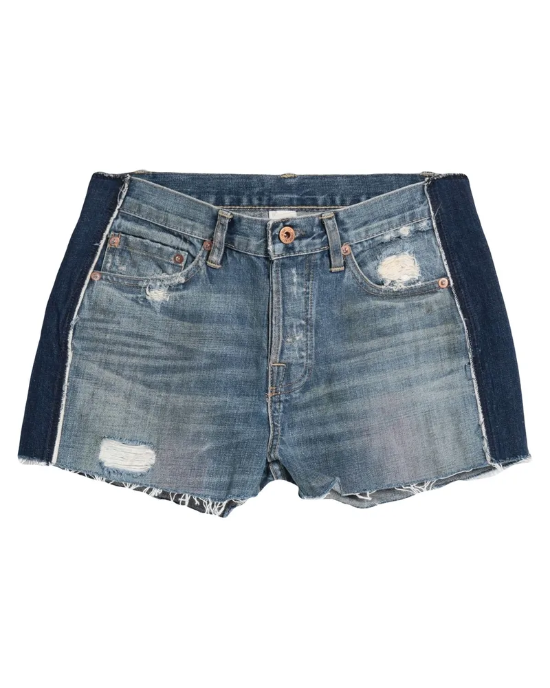 NSF Clothing Jeansshorts Blau