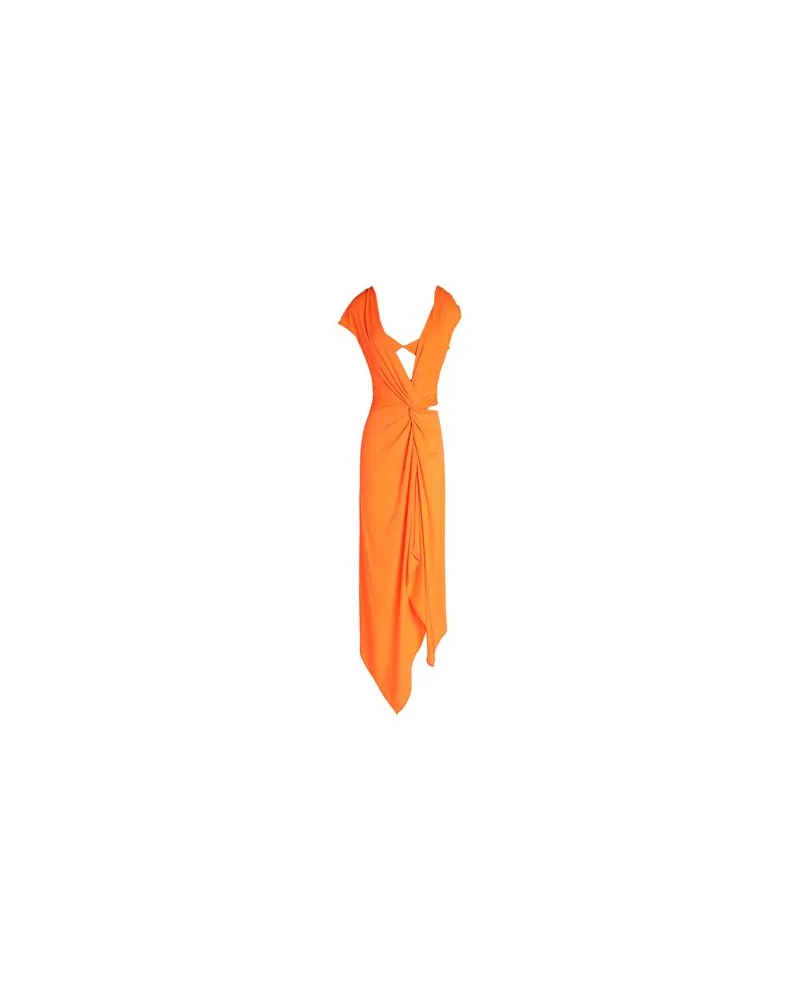 Alessandro Vigilante KLEIDER - Maxi-Kleiderauf YOOX.COM Orange