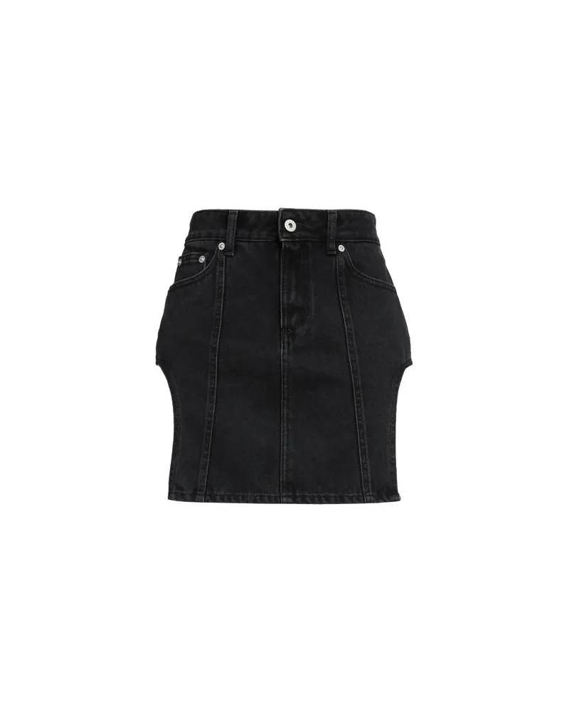 Heron Preston HOSEN & RÖCKE - Jeansröckeauf YOOX.COM Schwarz