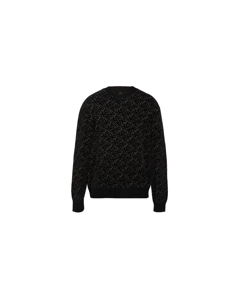Armani Exchange TOPS - Sweatshirtsauf YOOX.COM Schwarz