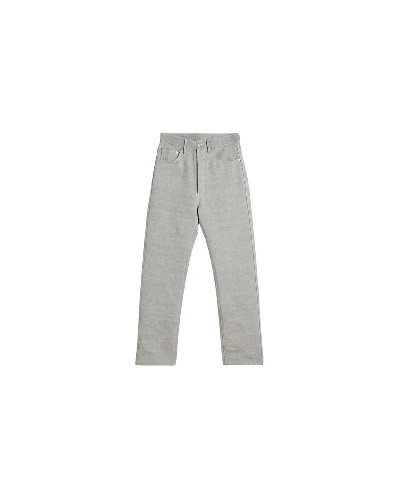 Maison Margiela HOSEN & RÖCKE - Jeanshosenauf YOOX.COM Grau
