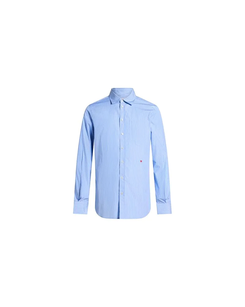 Moschino TOPS - Hemdenauf YOOX.COM Hellblau