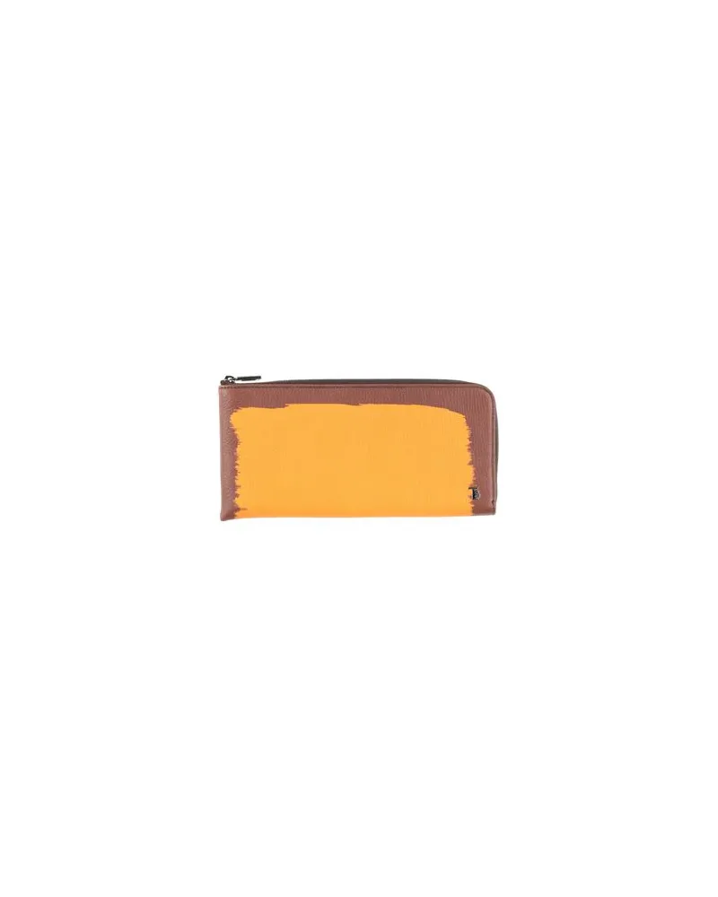 TOD'S Kleinlederwaren - Brieftaschenauf YOOX.COM Orange