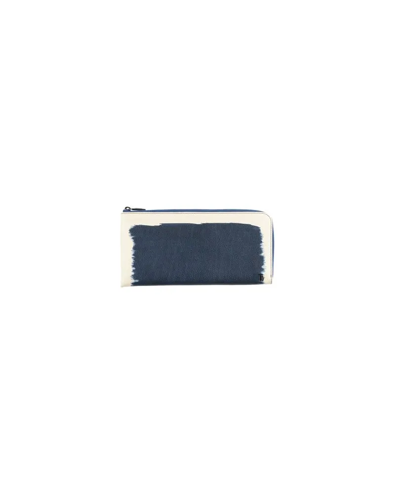 TOD'S Kleinlederwaren - Brieftaschenauf YOOX.COM Marineblau