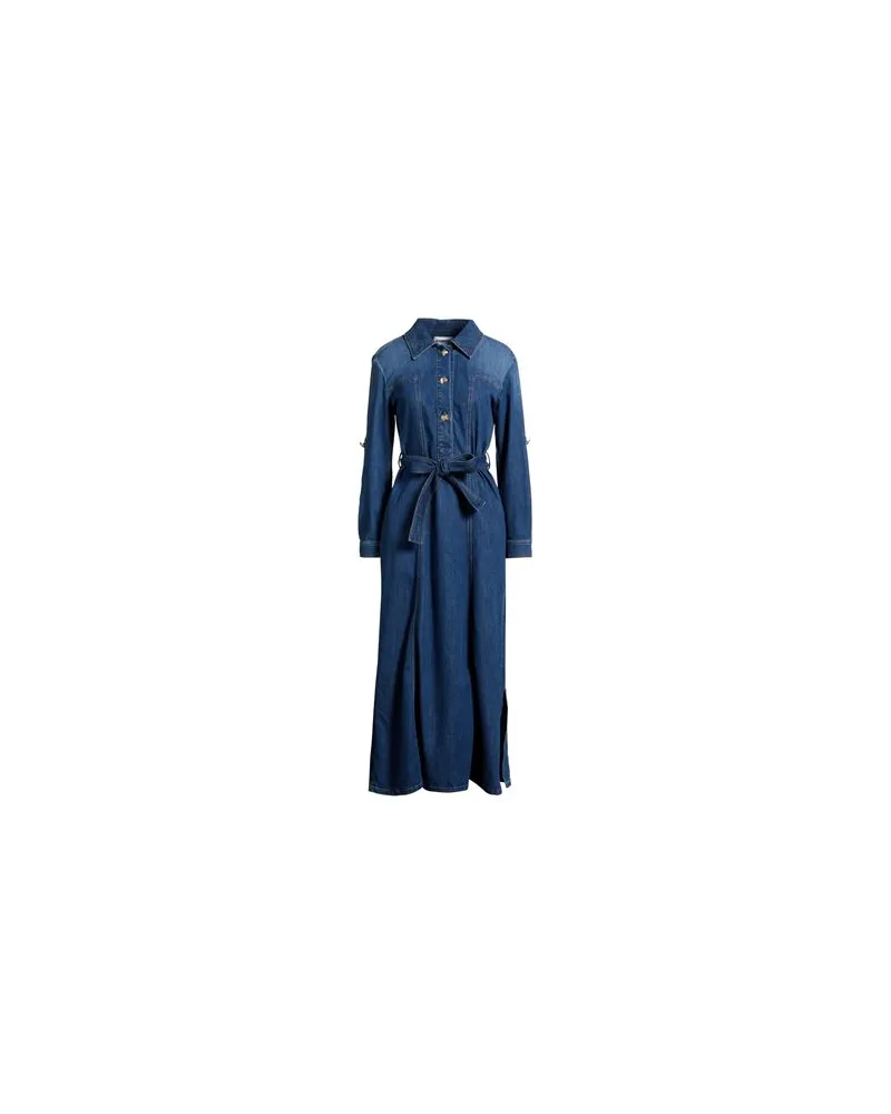 MARELLA KLEIDER - Maxi-Kleiderauf YOOX.COM Blau