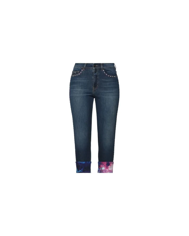 Versace Jeans HOSEN & RÖCKE - Jeanshosenauf YOOX.COM Blau