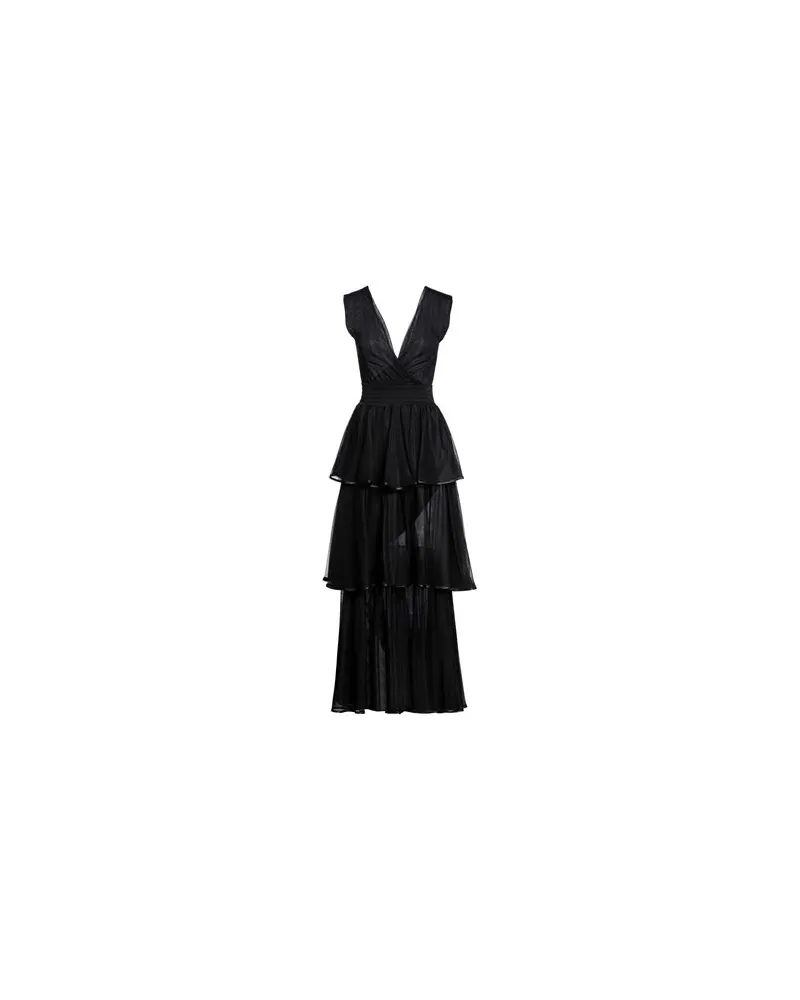Soallure KLEIDER - Maxi-Kleiderauf YOOX.COM Schwarz