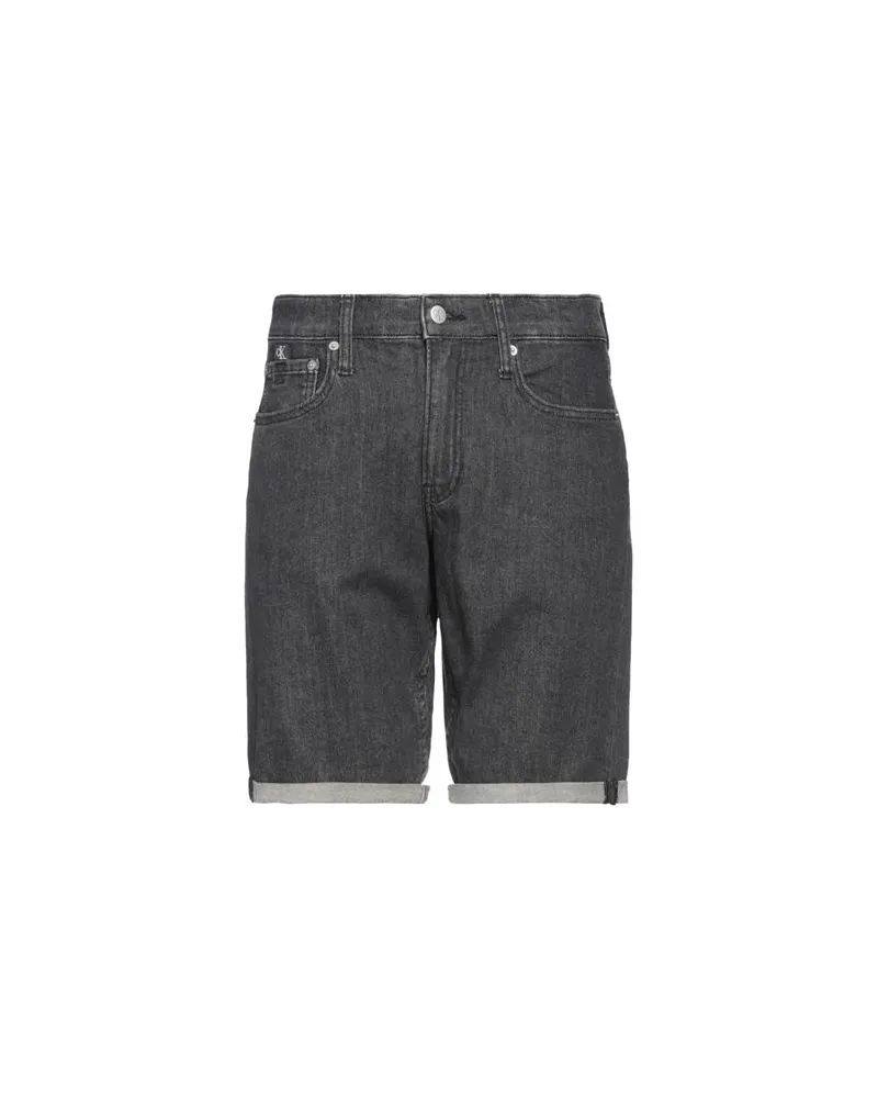 Calvin Klein HOSEN & RÖCKE - Jeansshortsauf YOOX.COM Schwarz
