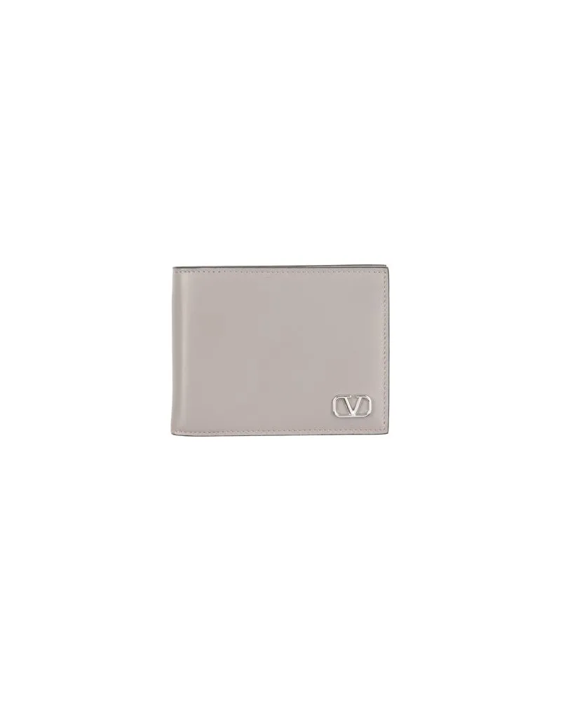 Valentino Garavani Kleinlederwaren - Brieftaschenauf YOOX.COM Hellgrau