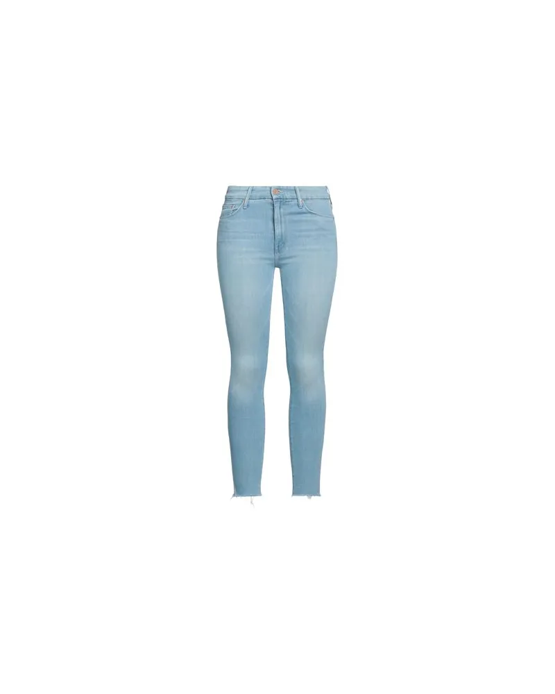 Mother HOSEN & RÖCKE - Jeanshosenauf YOOX.COM Blau