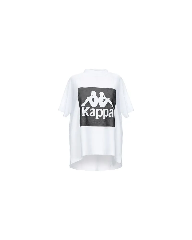 Kappa TOPS - T-shirtsauf YOOX.COM Weiß
