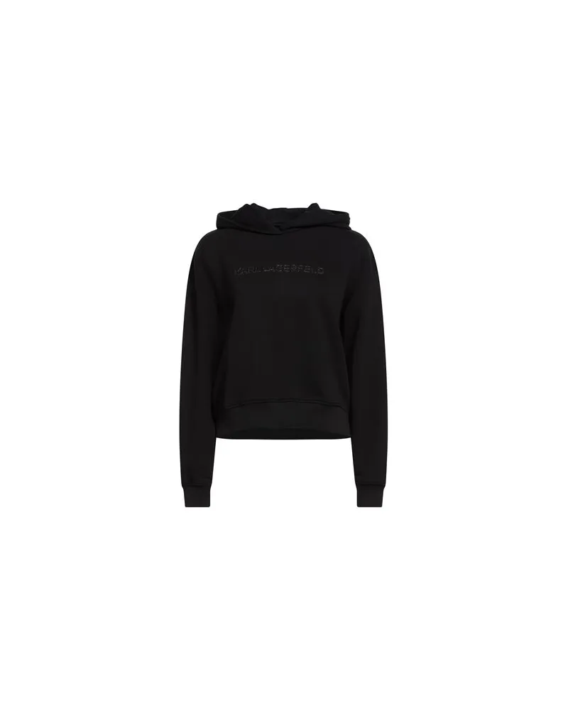 Karl Lagerfeld TOPS - Sweatshirtsauf YOOX.COM Schwarz
