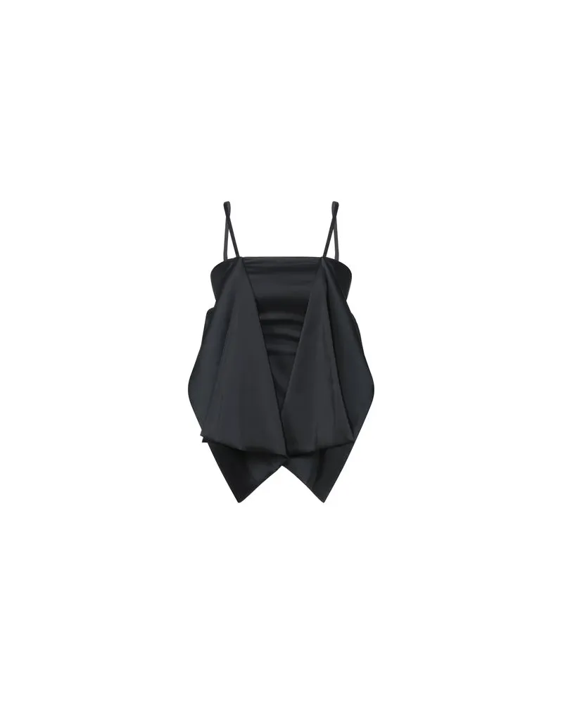 Weili Zheng TOPS - Topsauf YOOX.COM Schwarz