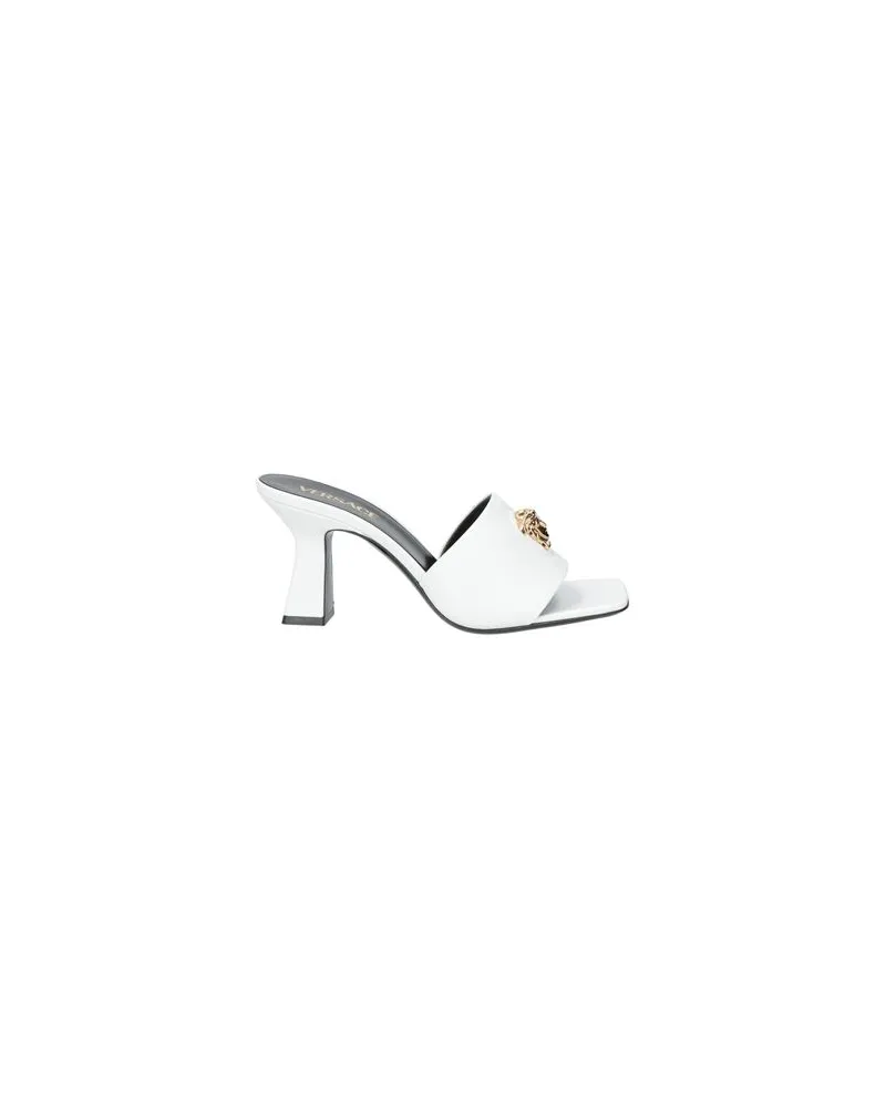 Versace SCHUHE - Sandalenauf YOOX.COM Weiß