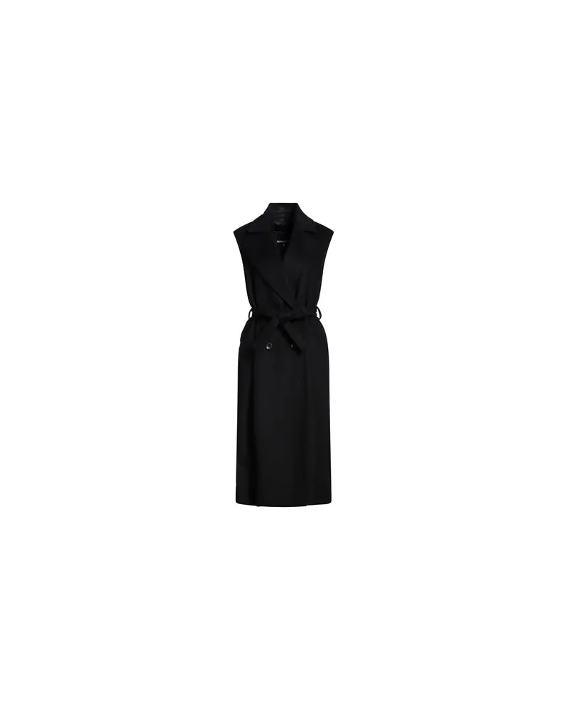 Patrizia Pepe JACKEN & MÄNTEL - Mäntelauf YOOX.COM Schwarz