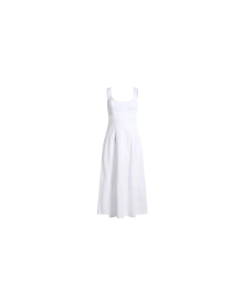 Patrizia Pepe KLEIDER - Midi-Kleiderauf YOOX.COM Weiß