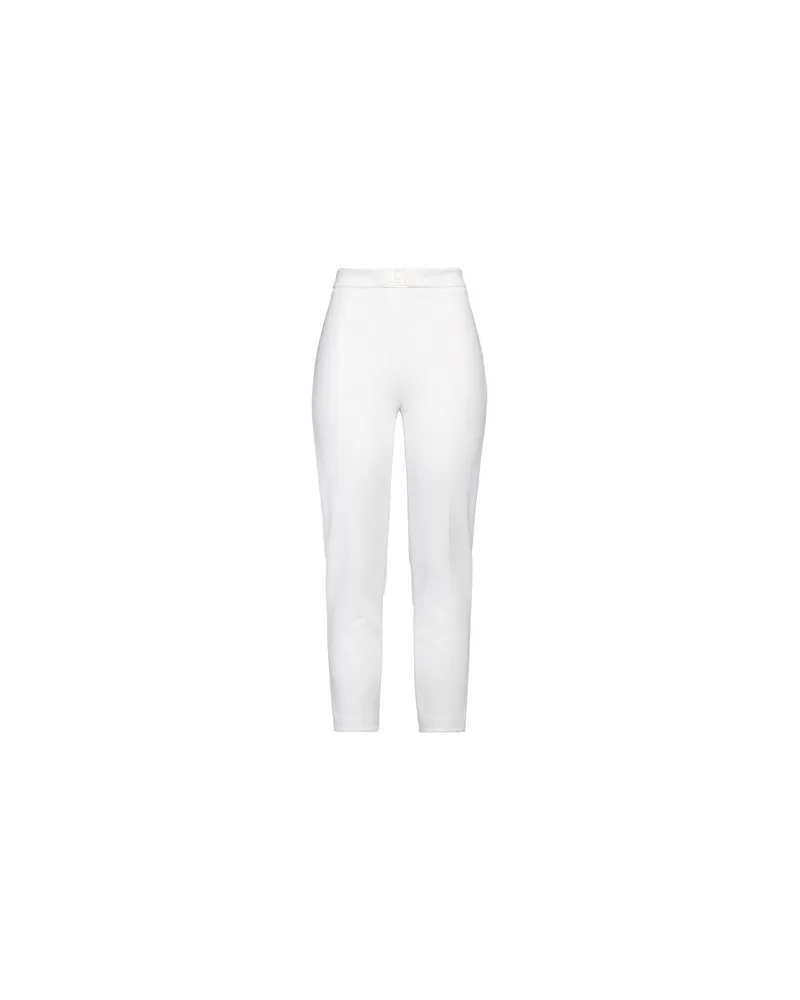 Elisabetta Franchi HOSEN & RÖCKE - Hosenauf YOOX.COM Weiß