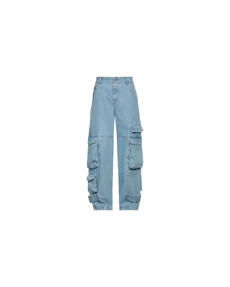 GCDS HOSEN & RÖCKE - Jeanshosenauf YOOX.COM Blau